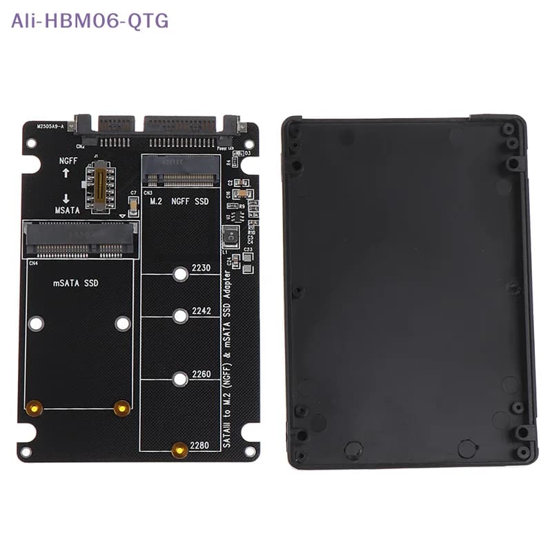 [New] Hot! 1Set 10*7cm NGFF To SATA 3 External HDD Enclosure MSATA SSD Adapter M.2 SATA Protocol Adapter Board