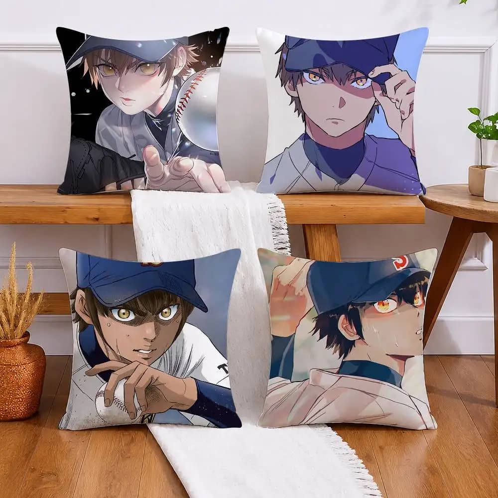 E-Eijun S-Sawamura Pillow Case for Sofa Living Room Home office Decor Protective Cover