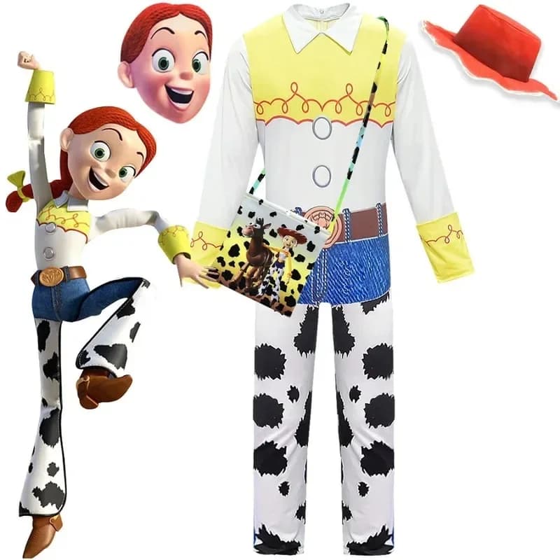 B-Costume onesie cow Woody cartoon character anime character Halloween Character Trish Cosplay Costume
