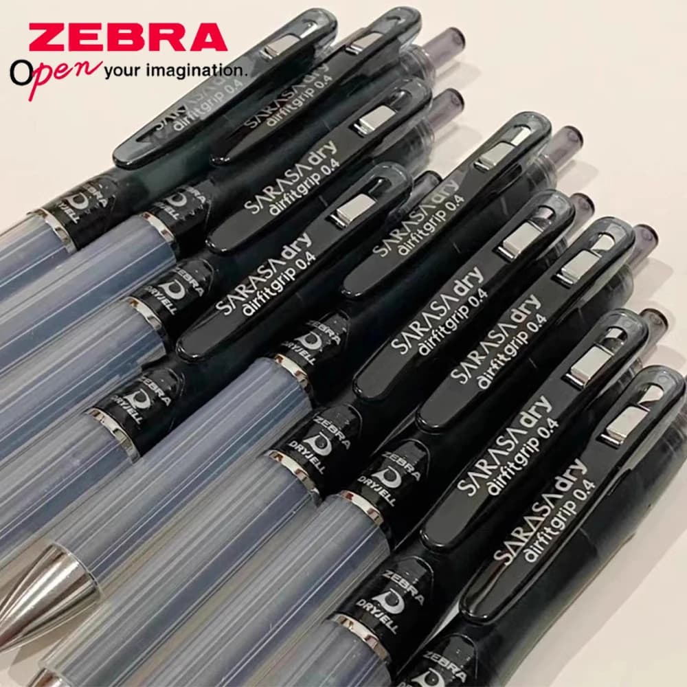 Giappone ZEBRA Penna Gel Lotta Rapidamente L'affaticamento JJZ49 Presse Penna Nera Penna Firma 0.4/0.5mm Studente Scuola di Cancelleria Kawaii