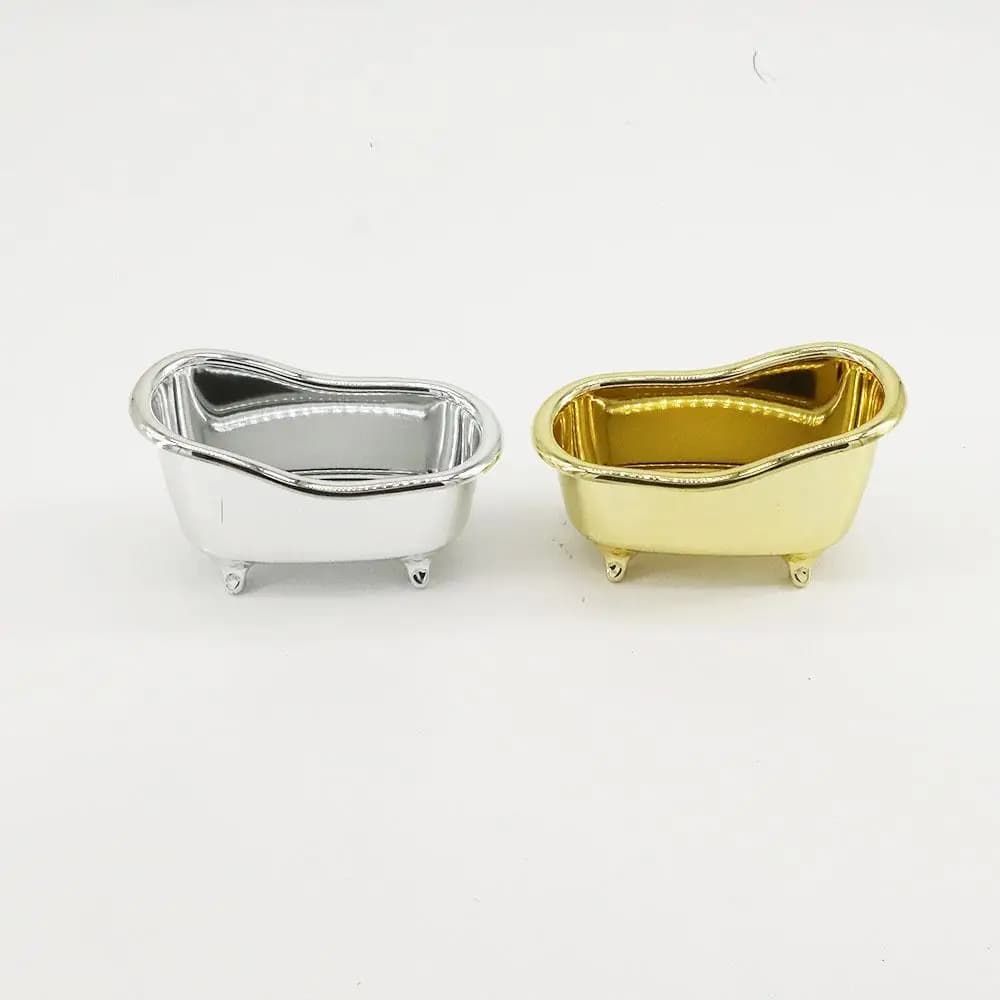 Mini Bathtub Jewelry Soap Great Gifts Wastebasket Sundry Storage Case Sundries Storage Box Comestics Container Makeup Organizer