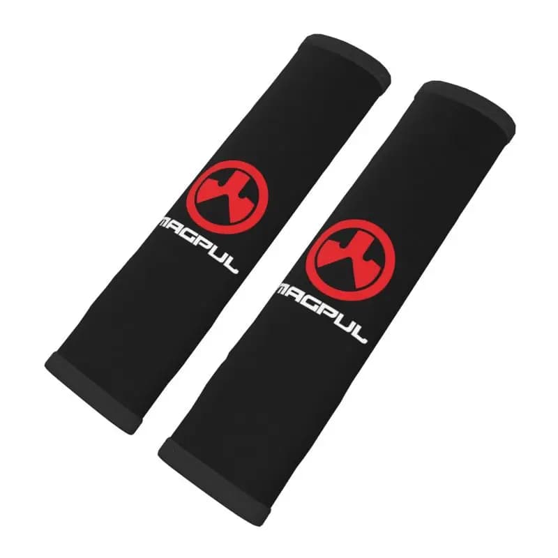 Custom Magpul Firearms Logo Print Car Seat Belt Covers of 2 Pcs Auto Seat Strap Pads Comfort Shoulder Strap Protector Universal