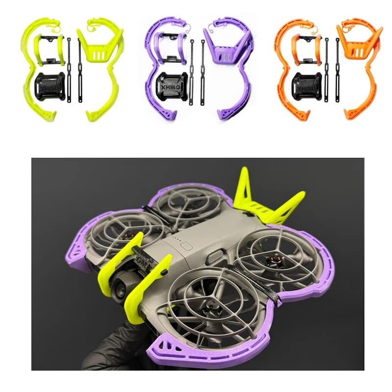Per DJI Neo2 RC Drone Anello di protezione dagli urti Protezione dell'antenna Stampato in 3D TPU Guard Anti-collisione Buffer Accessori modificati