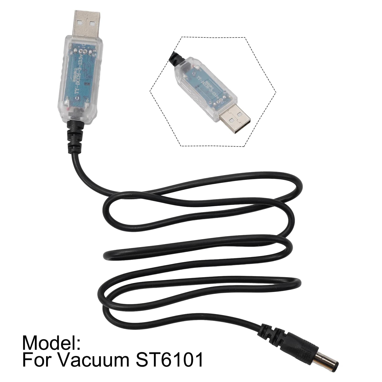 Cavo di ricarica per aspirapolvere domestico ST-6101 120W Twister cavo di ricarica USB per auto filo R6053 accessori per aspirapolvere