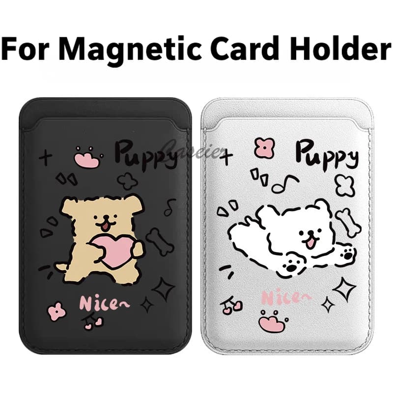 Magnetic Leather Wallet for iPhone 17 16 Pro Max, for Samsung Galaxy S25 S24 Ultra, Card Holder, Phone Accessories