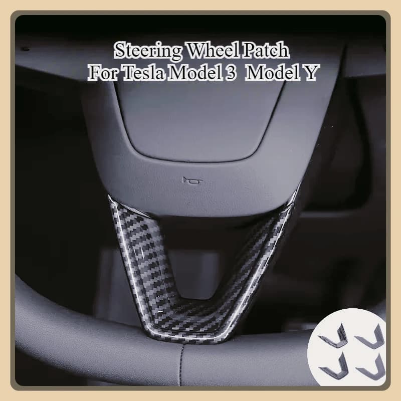 Flyer Patch for Tesla Model 3 Highland Model Y/YL 2025 U-shaped Patch Wheel Protective Cover ABS Accessories