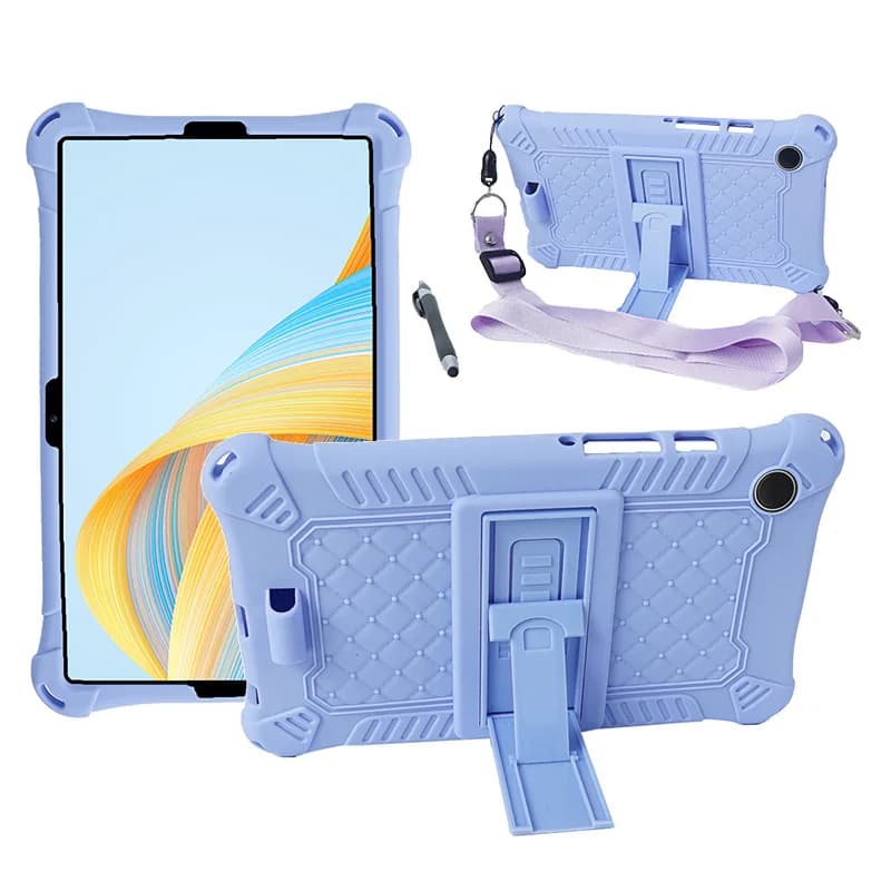 Custodia per Samsung Galaxy Tab A9 8.7 pollici SM-X110 Kids Soft Stand Cover in Silicone Funda per Tab A9 8.7 "tablet samsung SM-X115 X117