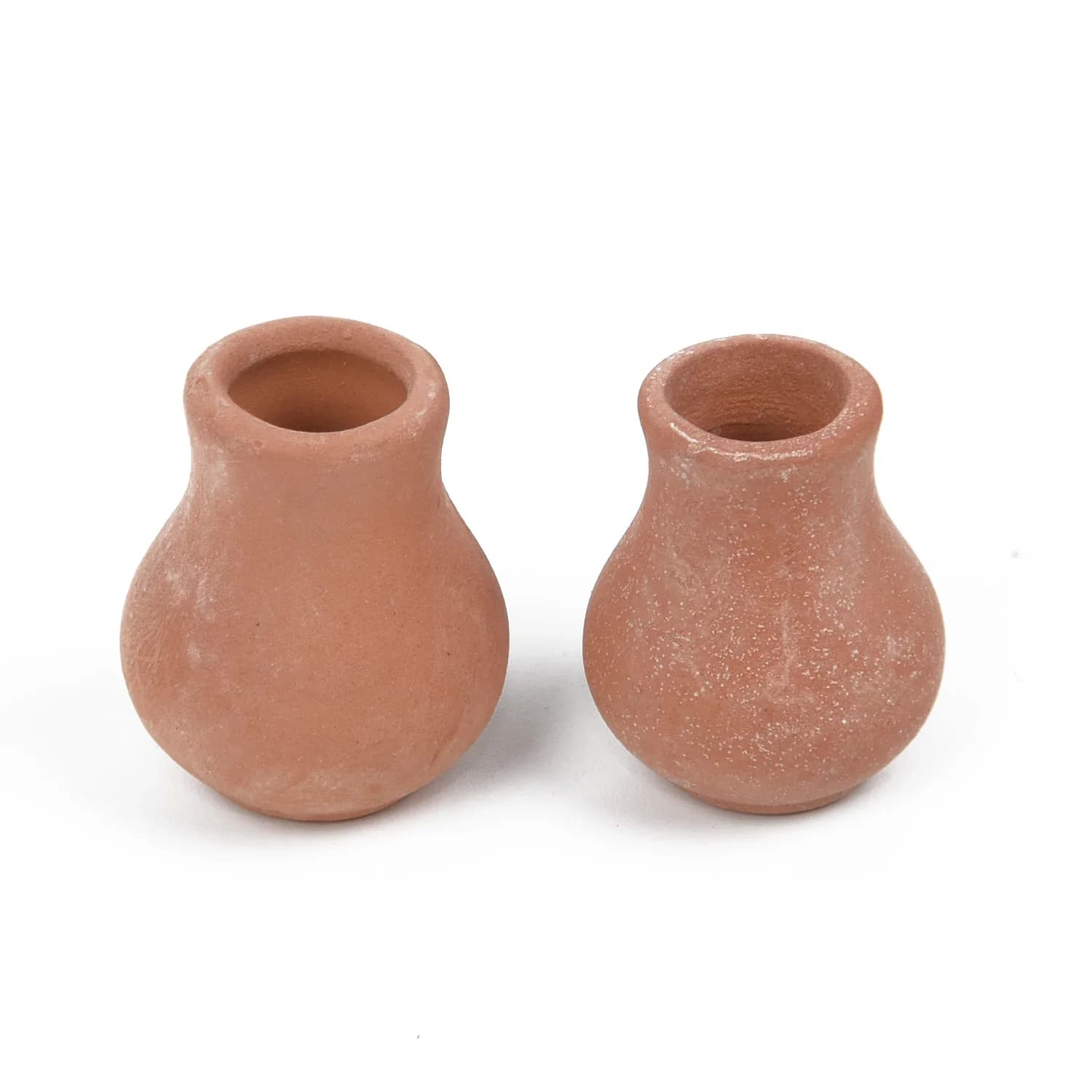 Set Of 2 Mini Clay Flower Pots For Wedding Decoration Children's Craft Activities School Planting Projects Home Decor