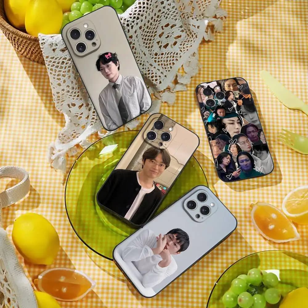 Divertente Cover Nera R-roh Jae Won per iPhone 17/16/15/13/14 Pro Max/11 Plus/X/Xr/Xs Max/12 mini - Modelli Compatibili