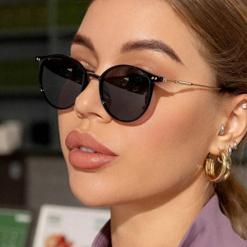 Round Vintage Sunglasses Men Women Brand Designer Retro Sun Glasses Male Female Goggles UV400 Oculos Gafas De Sol