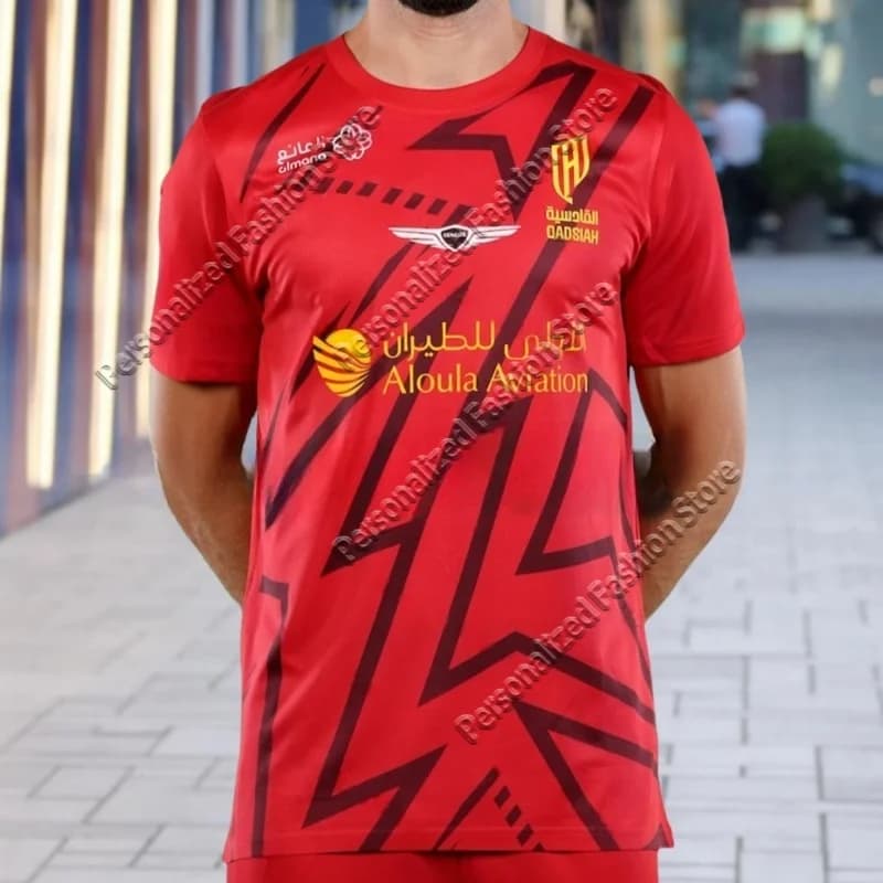 25 Arrivals Style Hapoel Petah Tikva HOME Men's Football Shirt Women's Sports T-shirt Comfort Breathable T-shirt Fashion Moto