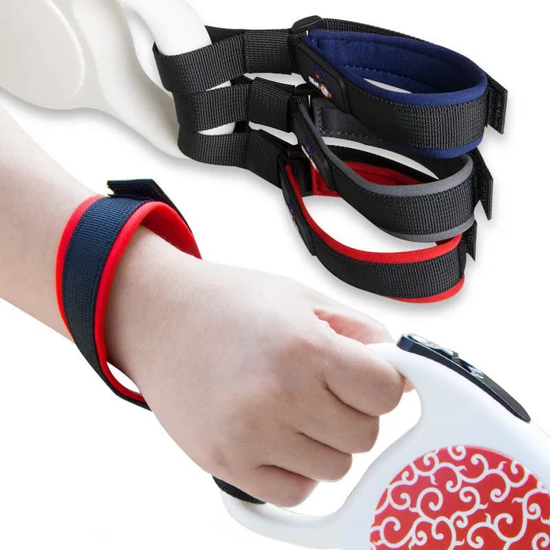 Guinzaglio per cani Guinzaglio a mani libere Bracciale Accessori per cani Guinzaglio per cani regolabile Anello per cani Accessori per camminatori Forniture per animali domestici