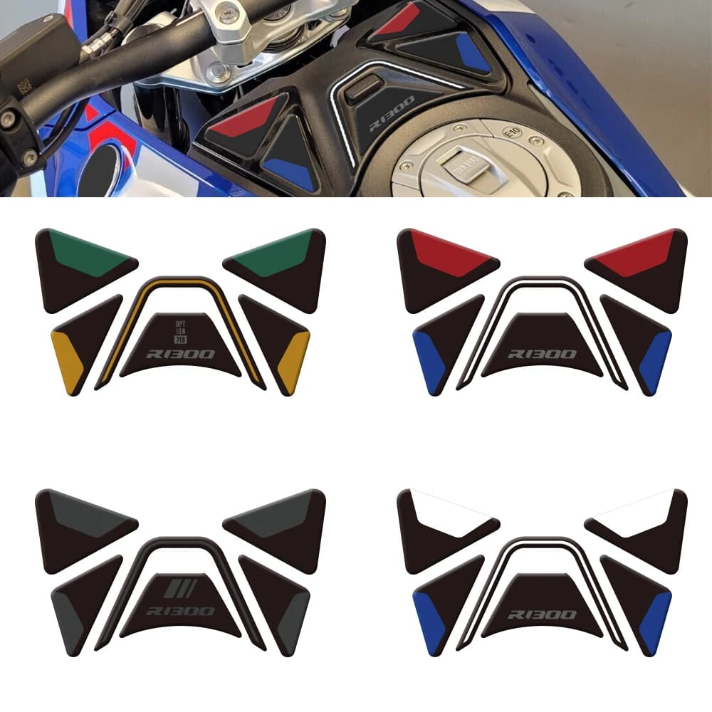 Per BMW R1300GS R 1300 GS 2023 2024 Moto 3D Gel Guanto Vano Kit di Protezione Adesivo Oggetti Area Chiave Decal