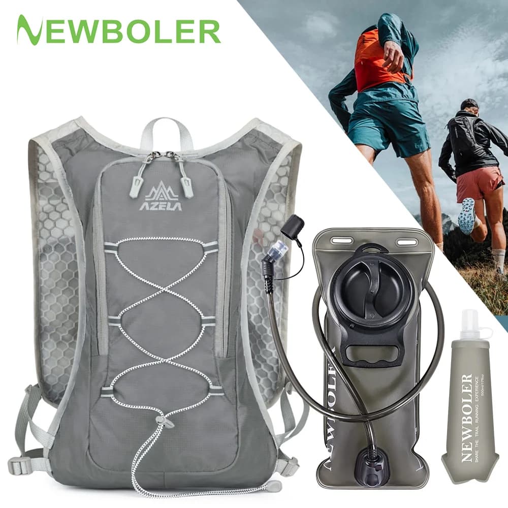 Breathable Hydration Vest Trail Running Backpacks Lightweight Cycling Run Jogging Marathon Backpack Riding Bike Climbing Bag