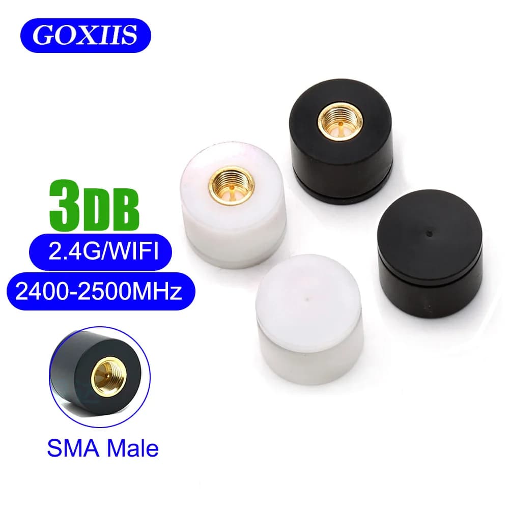Antenna WiFi 2.4G per Router, Antenne 2400-2500MHz per Modulo Wireless ZigBee, Connettore SMA Maschio