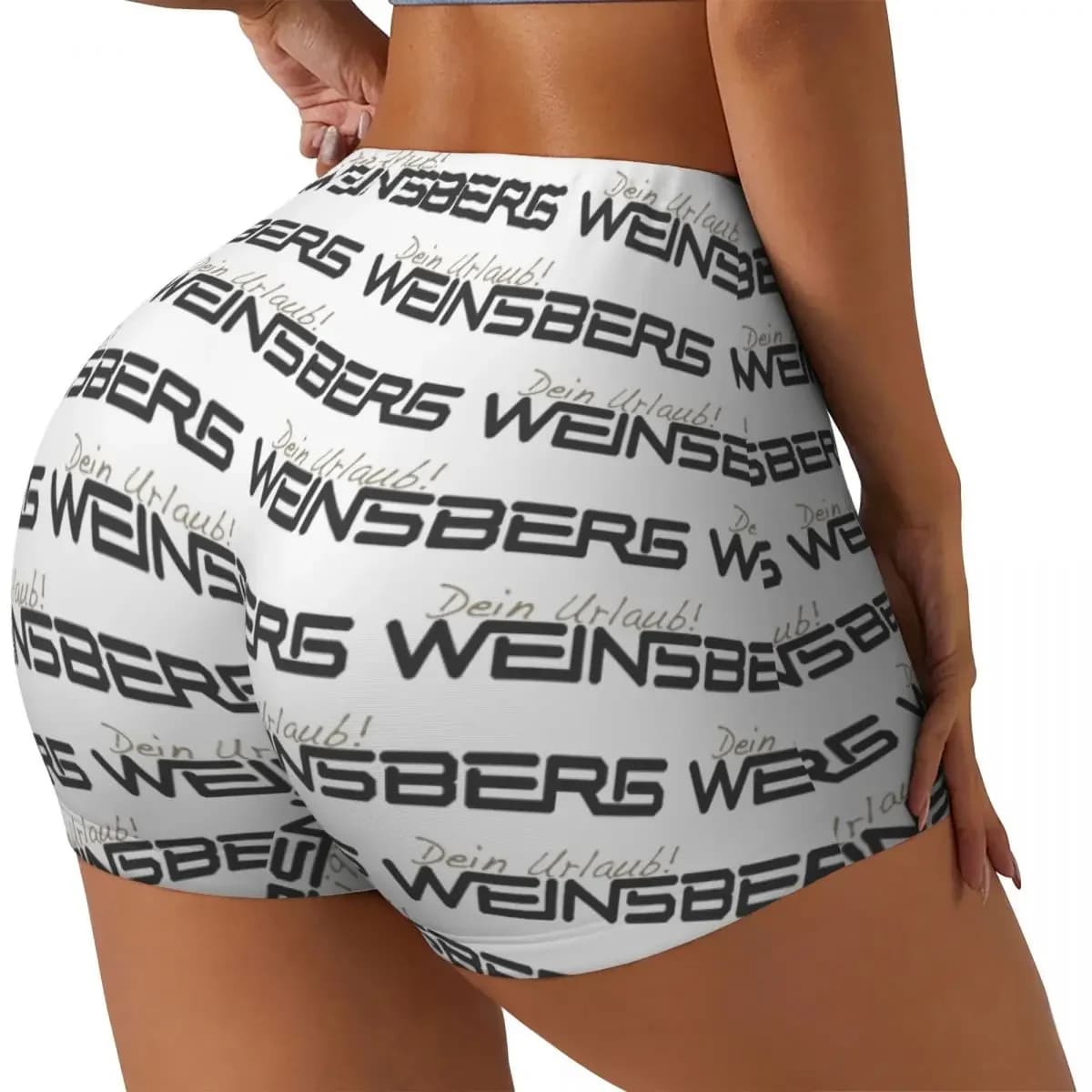 Custom Weinsberg Caravan Women Gym Workout Running Shorts Athletic Volleyball Biker Yoga Shorts
