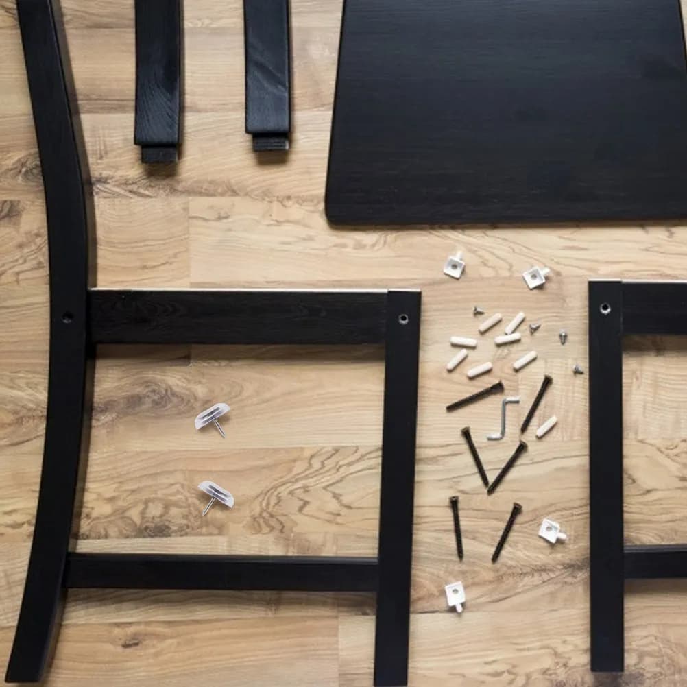 24 Pezzi Protezioni per Gambe di Sedie in Silicone Antiscivolo, Cuscinetti per Mobili Resistenti, Copri Chiodi a Testa Piatta, Protezioni per Pavimenti in Legno e Piastrelle