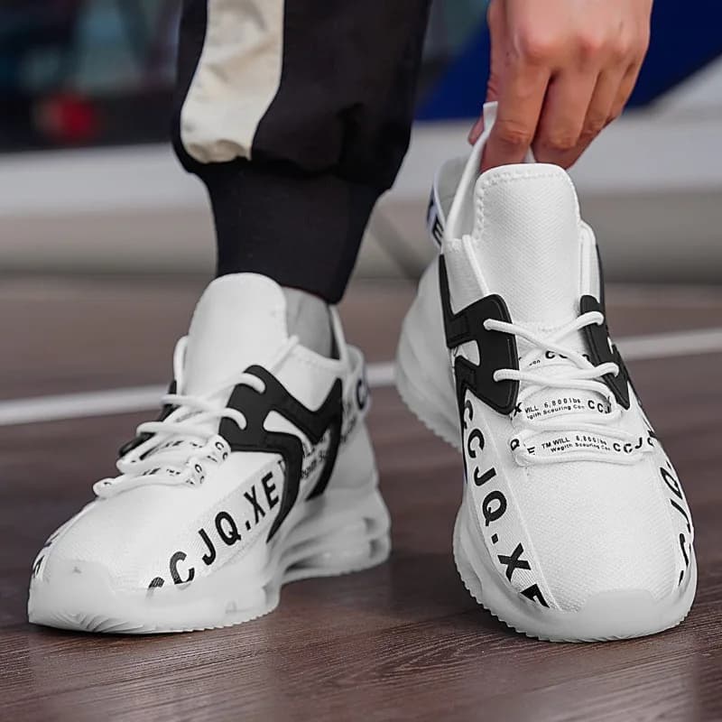 Men's sneakers Running sports shoes for light and breathable marathon Walking shoes Flat casual shoes comfortable men's shoes