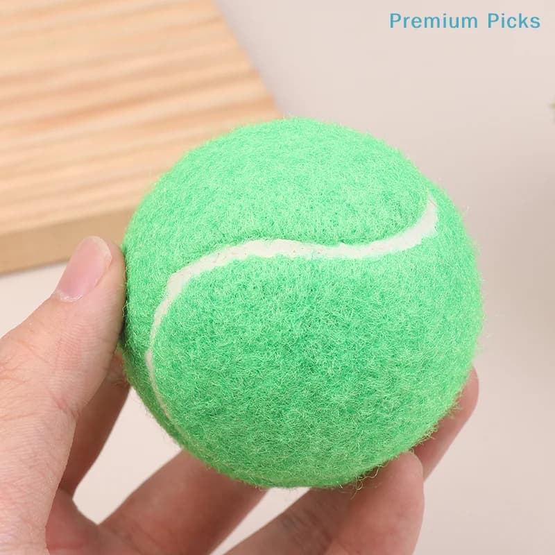 High Elasticity Training Entertainment Ball Tennis For Competition Training Exercises Elastic Fiber Rubber Outdoor Tennis Ball