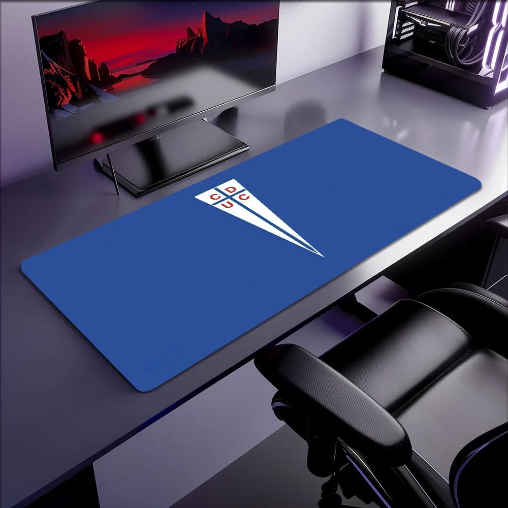 D-Deportivo Football Chile Rubber Desktop XXL Desk Mats Non-slip Gaming Thickened Large MousePad U-Universidad C-Catolica Office