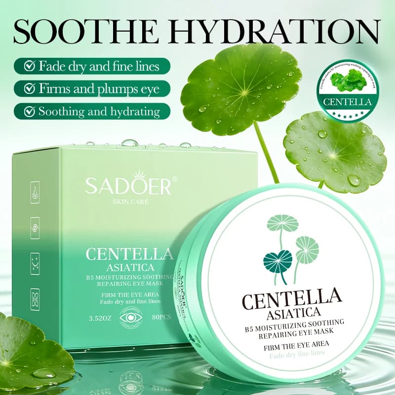 80 pcs SADOER Counterfeit Eyes to the Crystal Collagen Anti-Wheel Anti-Wheel Remove Bags Under Hydrating Patch Eyes