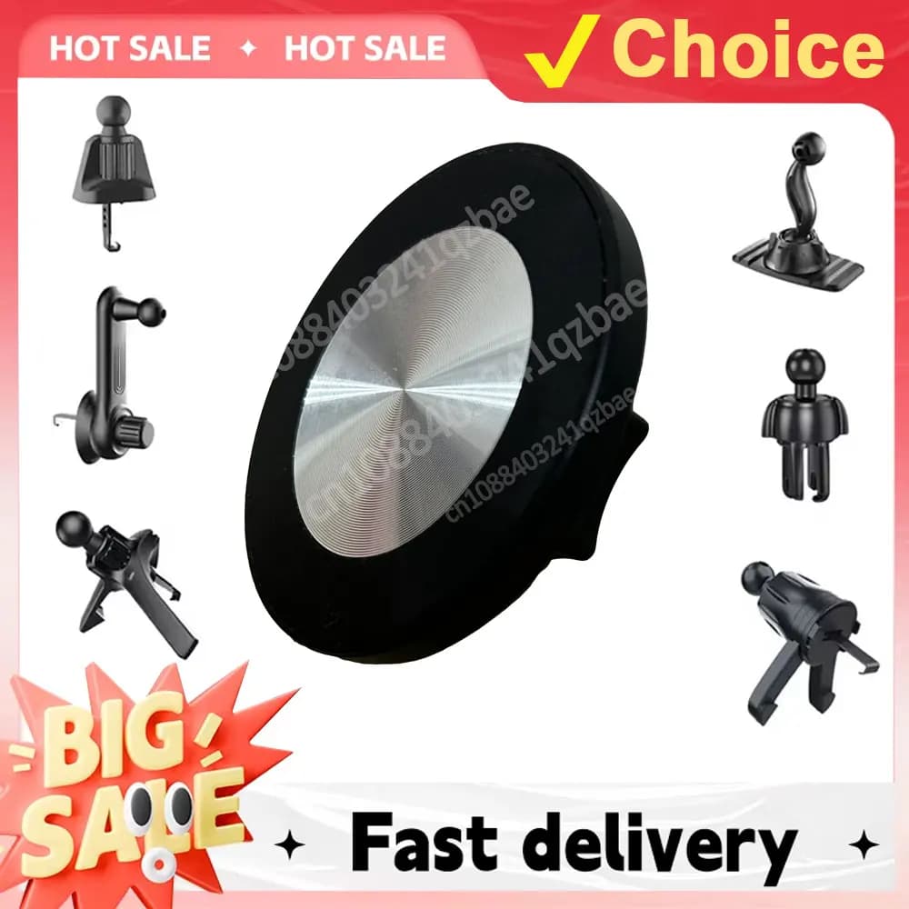 For car mounting accessories MagSafe Universal magnetic parts for car telephone support suitable for magnetic brackets with 17 mm head