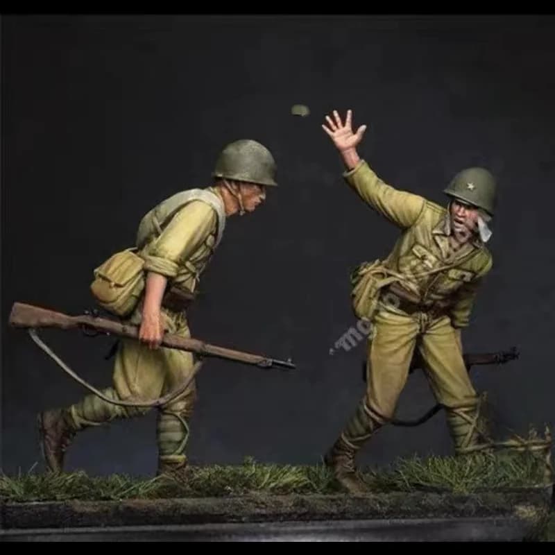Kit modello in resina 1/35 GK, tema militare, non assemblato e non verniciato 579R