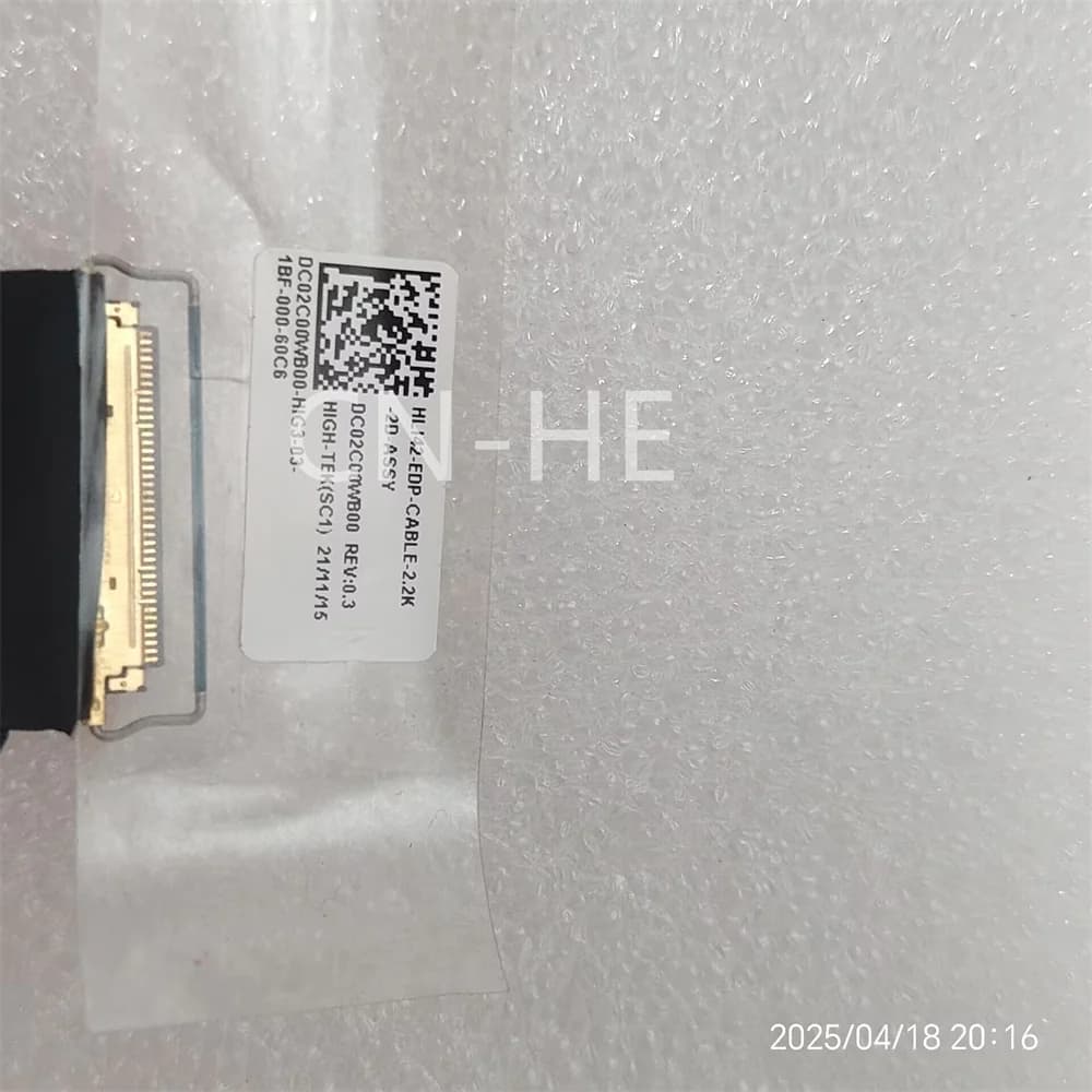 Per Lenovo Xiao Xin AIR 14 + ITL ACN ARH7 IAP7 2022 40Pin 2.2K LCD EDP Cavo Dello Schermo Filo DC02C00WB00 Laptop Testato Spedizione Veloce