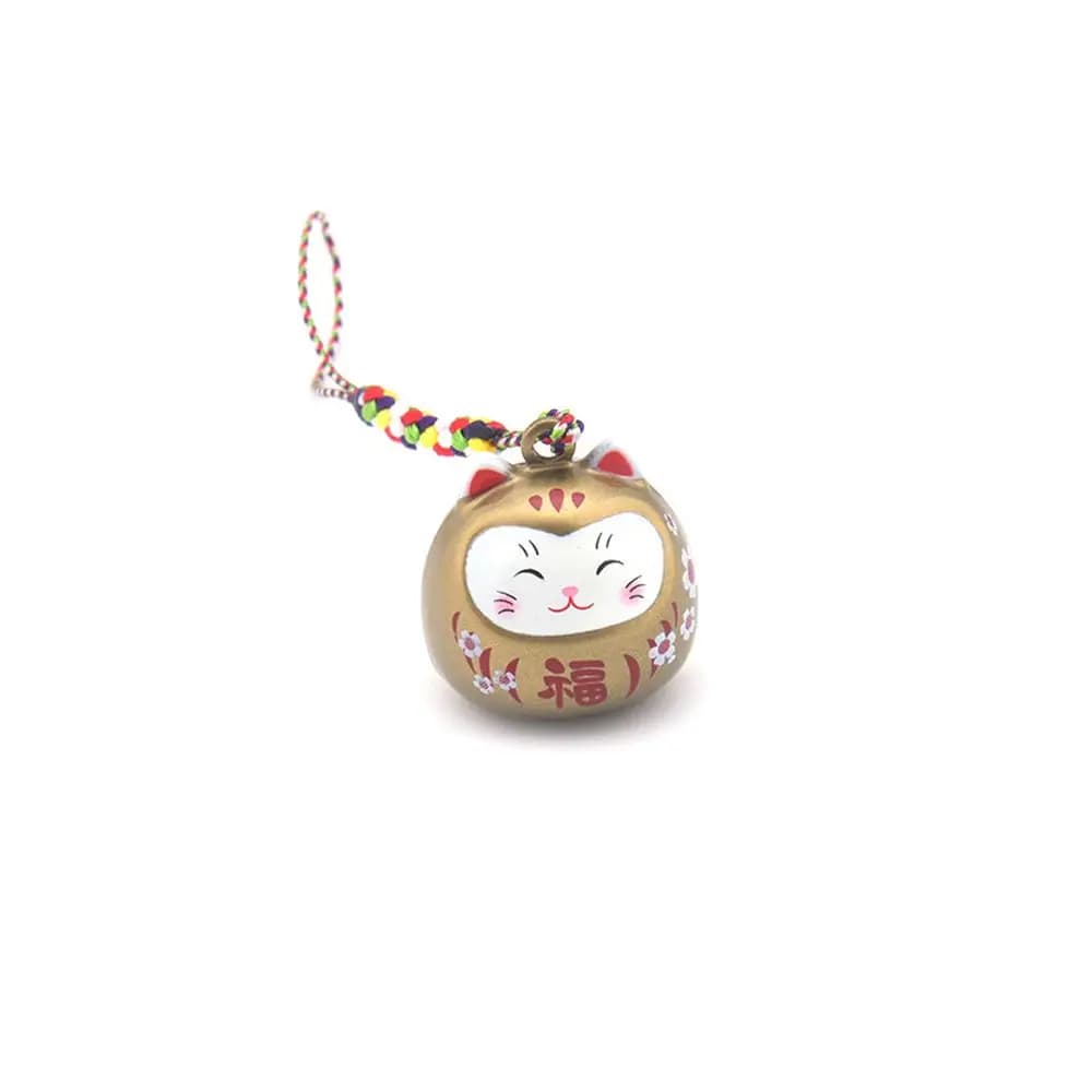 Pendant for Phone Cute, Keyring, Decoration for Bag, Maneki Neko, Cellular Strap, Keyring Gatto Japanese lucky charm
