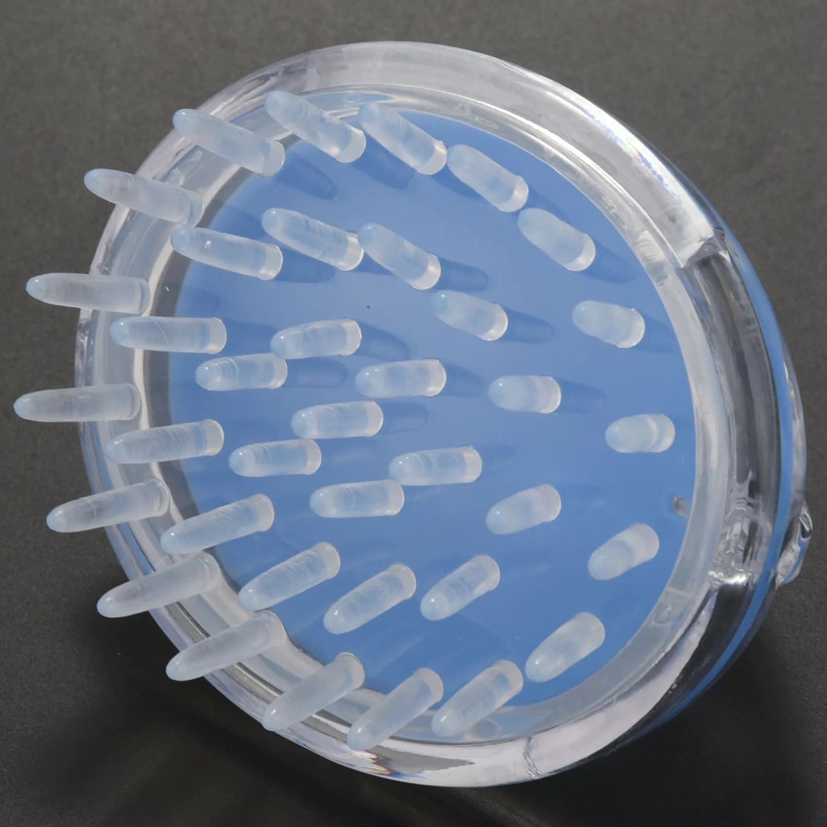 1Pc Shampoo Scalp Head Shower Massage Massager Cleaning Clean Scrub Hair Brush Comb, Random Colour