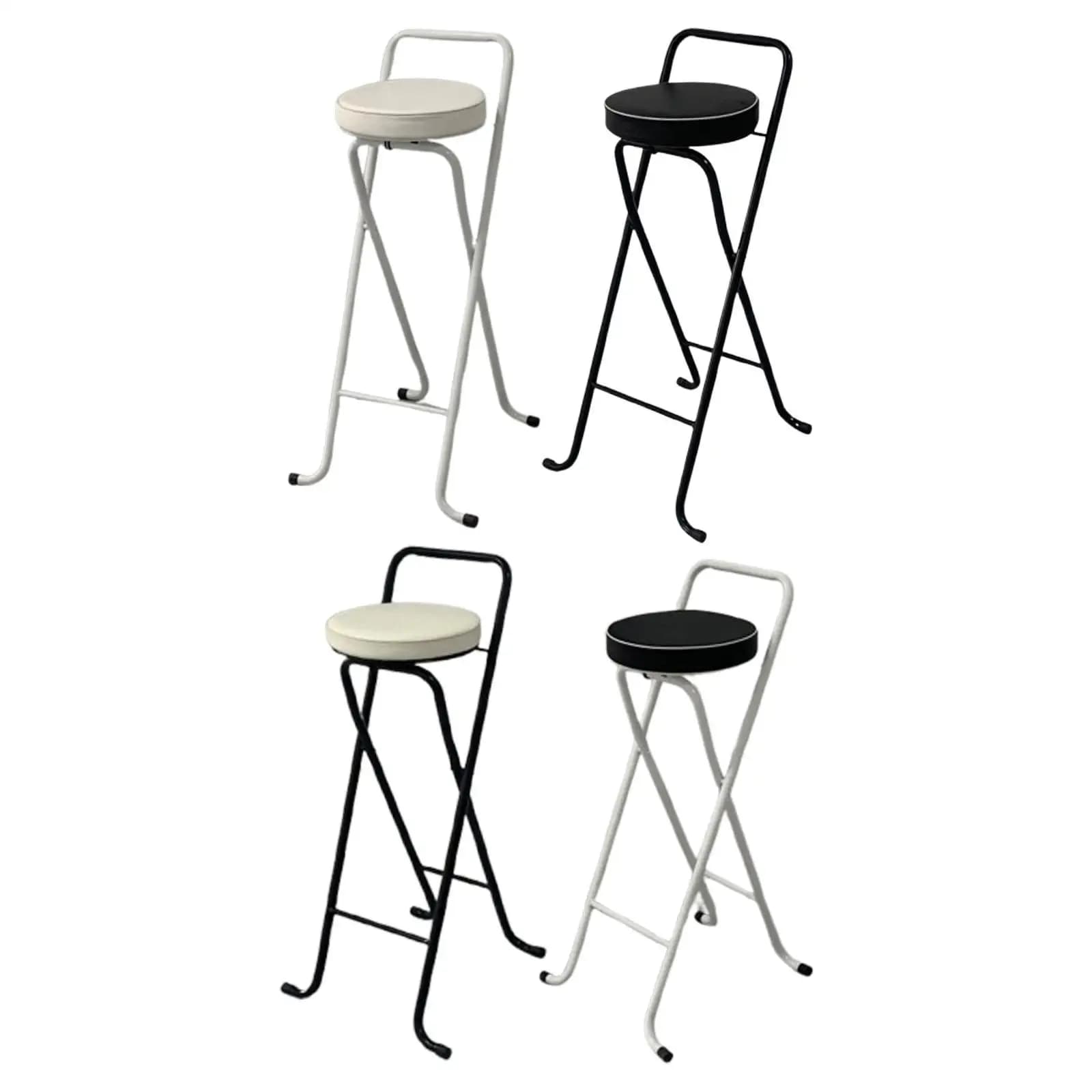 Bar Stool Bar Stool PU Cushion Foldable Foldable Kitchen Bar Chair for Indoor Kitchen Party