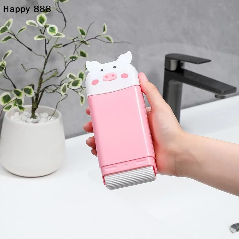 Multifunctional soap dish Portable Travel with Foam Roller, Flavour Container, Bathroom Accessories