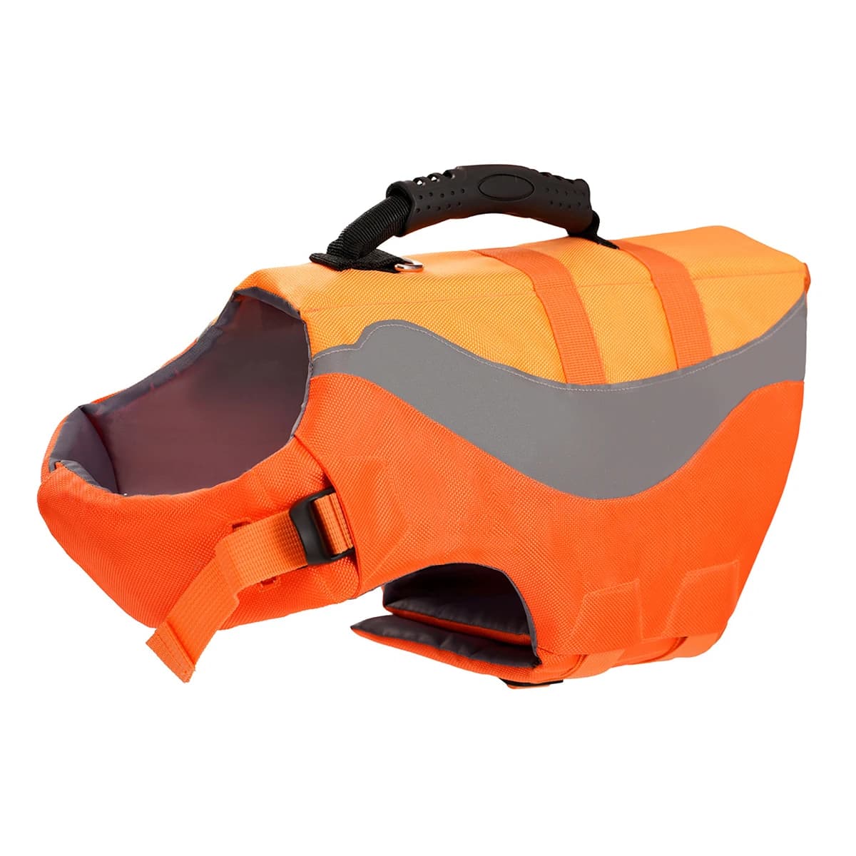 Giubbotto di salvataggio per cani Super galleggiamento Ripstop gilet di sicurezza per cani conservatore regolabile con manico di salvataggio costume da bagno riflettente per animali domestici
