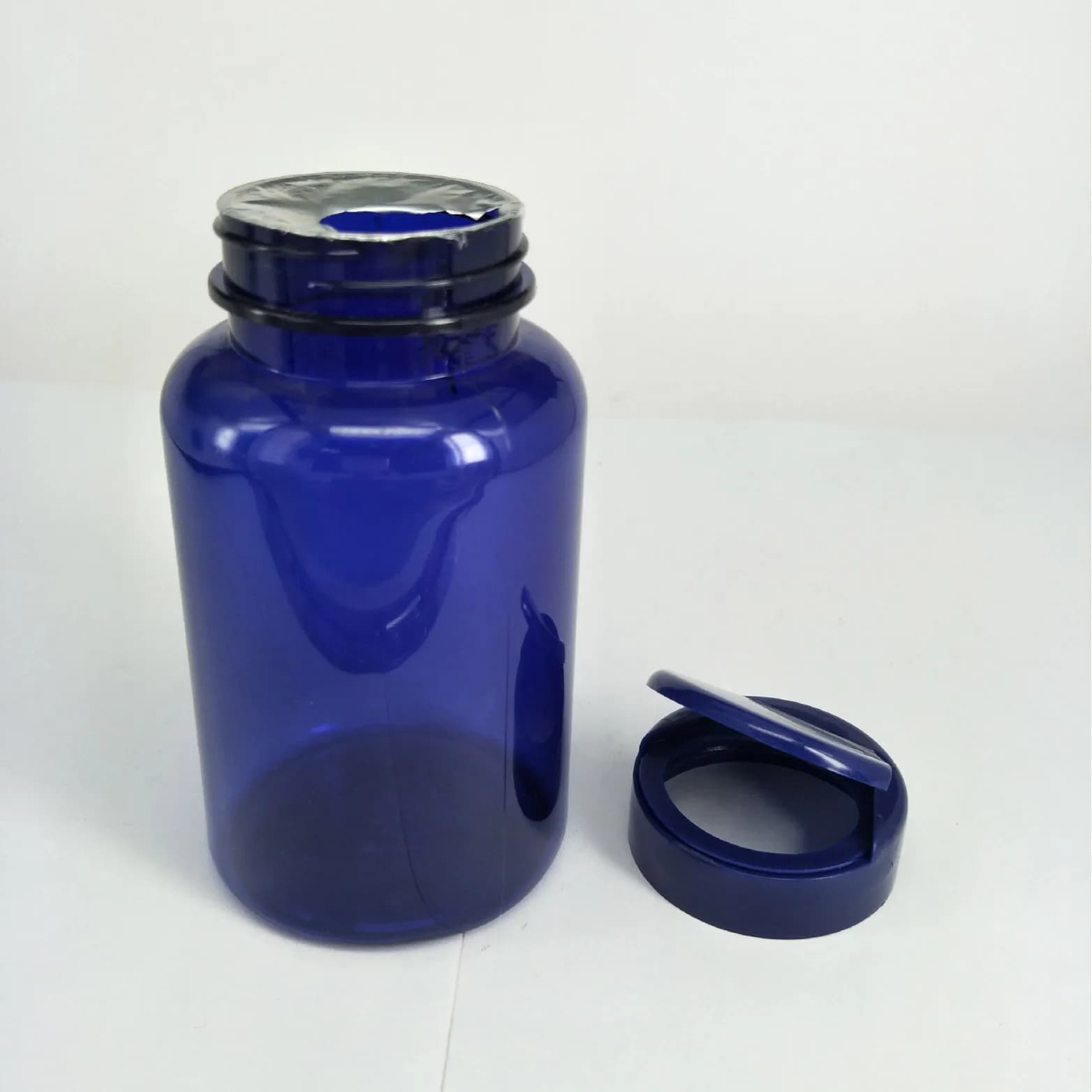 50/25pcs 60ml 80ml 100ml 120ml 200ml Empty Plastic Bottle Vitamin Tablet Refill Bottle Supplement Pill Container Capsule Storage