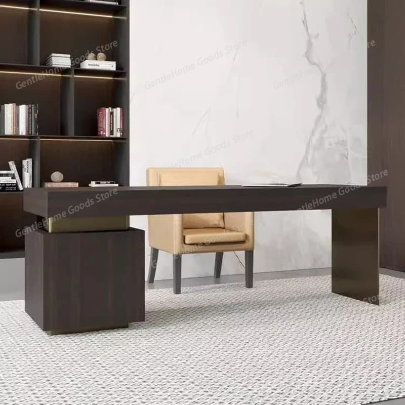 Scrivania Moderna in Acrilico, Tavolo da Letto, Organizzatore, Postazione di Lavoro per Computer, Arredamento per Ufficio e Camera da Letto