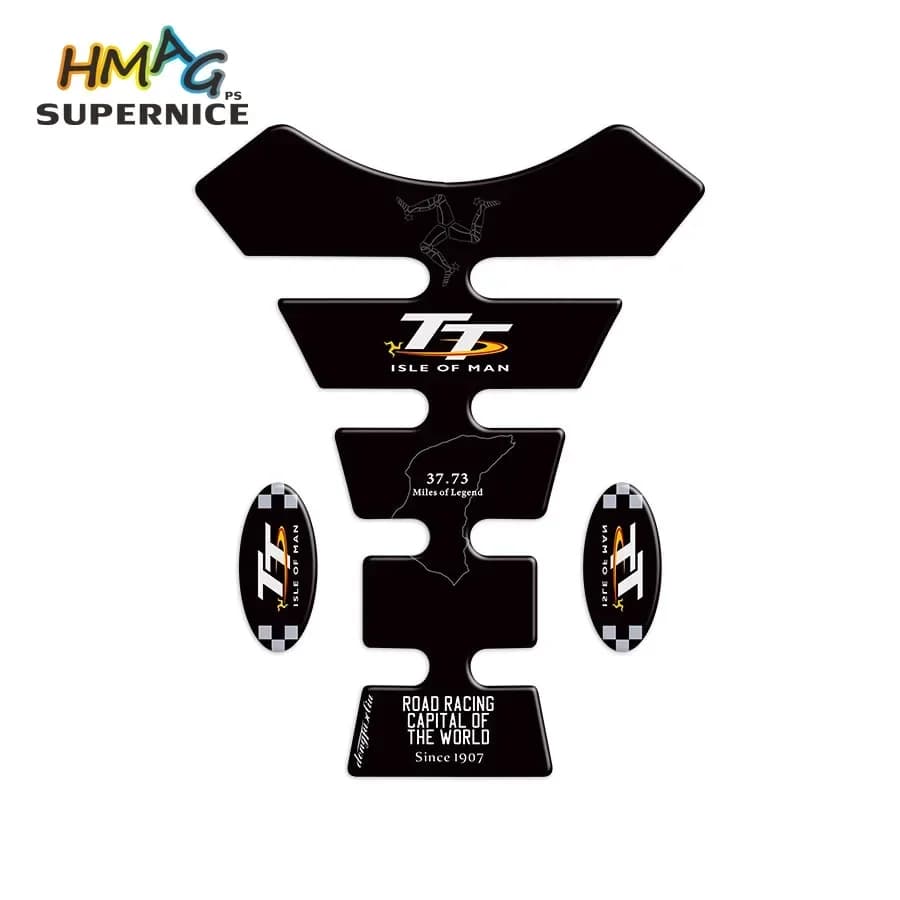 Motorcycle 3d High Quality Motorcycle Sticker Fuel Oil Tank Gas Pad Protector Decal for Super Adventure 1290 Cbr Isle of Man Tt