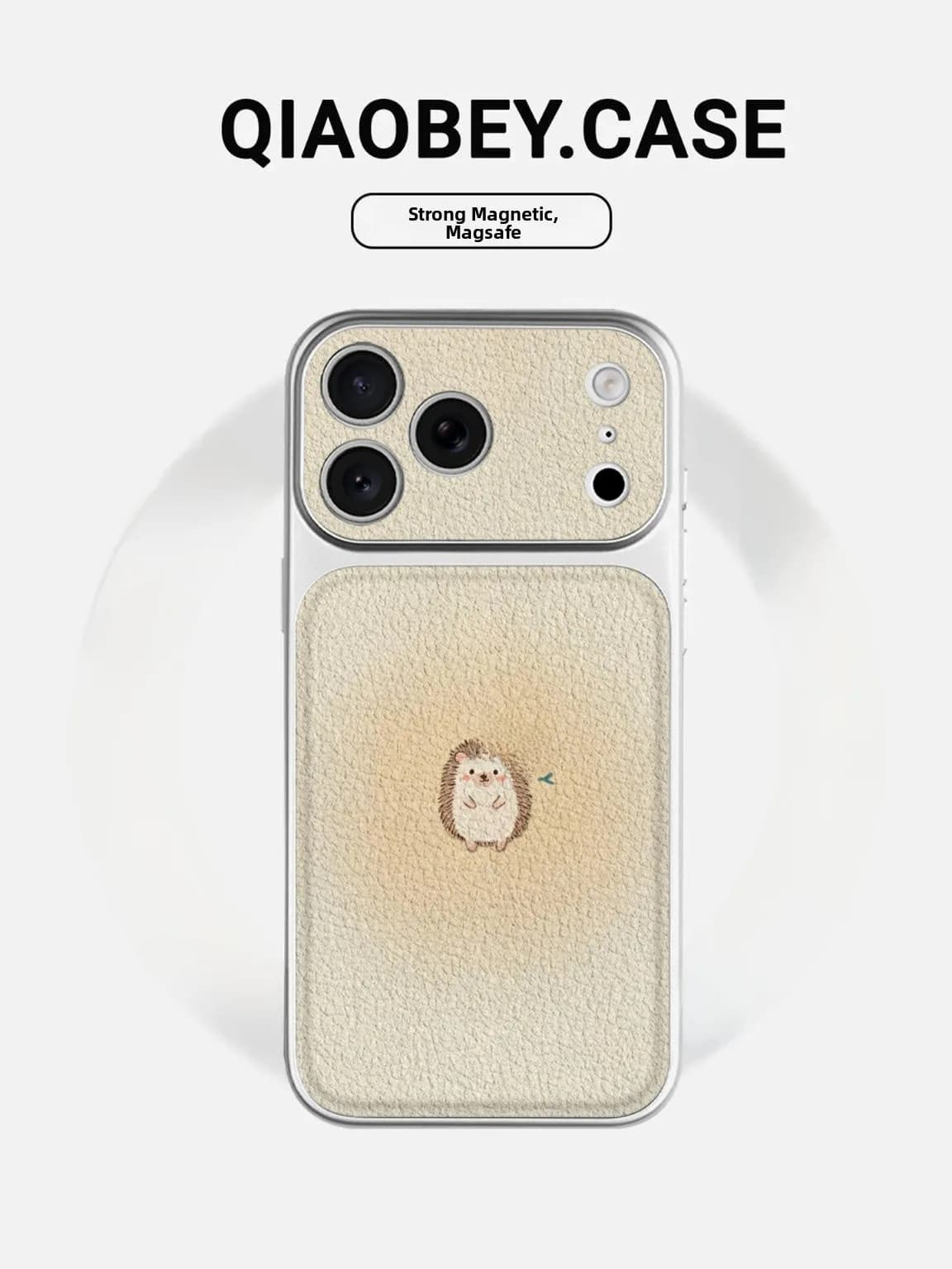Nuova Custodia per iPhone 17 Grande Gira-Carnevale Giallo a Cambio Istantaneo, Compatibile con iPhone 16 Pro Max, Design Cartone Animato Carino di Alta Gamma