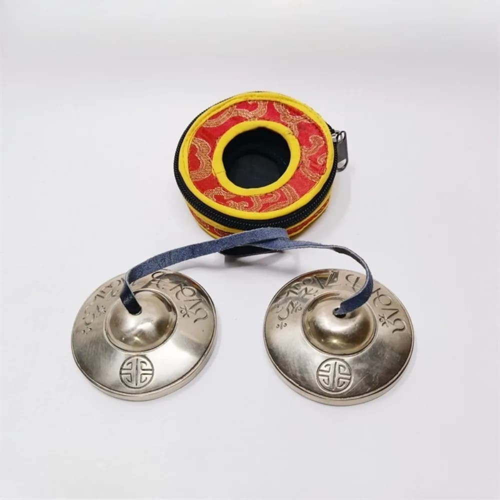 Nepalese Copper Ringing Bells Diameter 7.5cm Sound Therapy Tibetan Bell Meditation Healing Musical Instruments Percussion