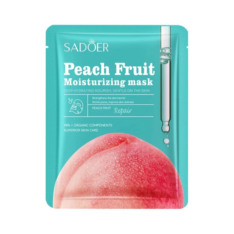 Face Mask Hydrating 5 Pieces SADOER Plant Fruit Moisturizing Face Mask Face Mask Skin Care Skin Care Skin Care