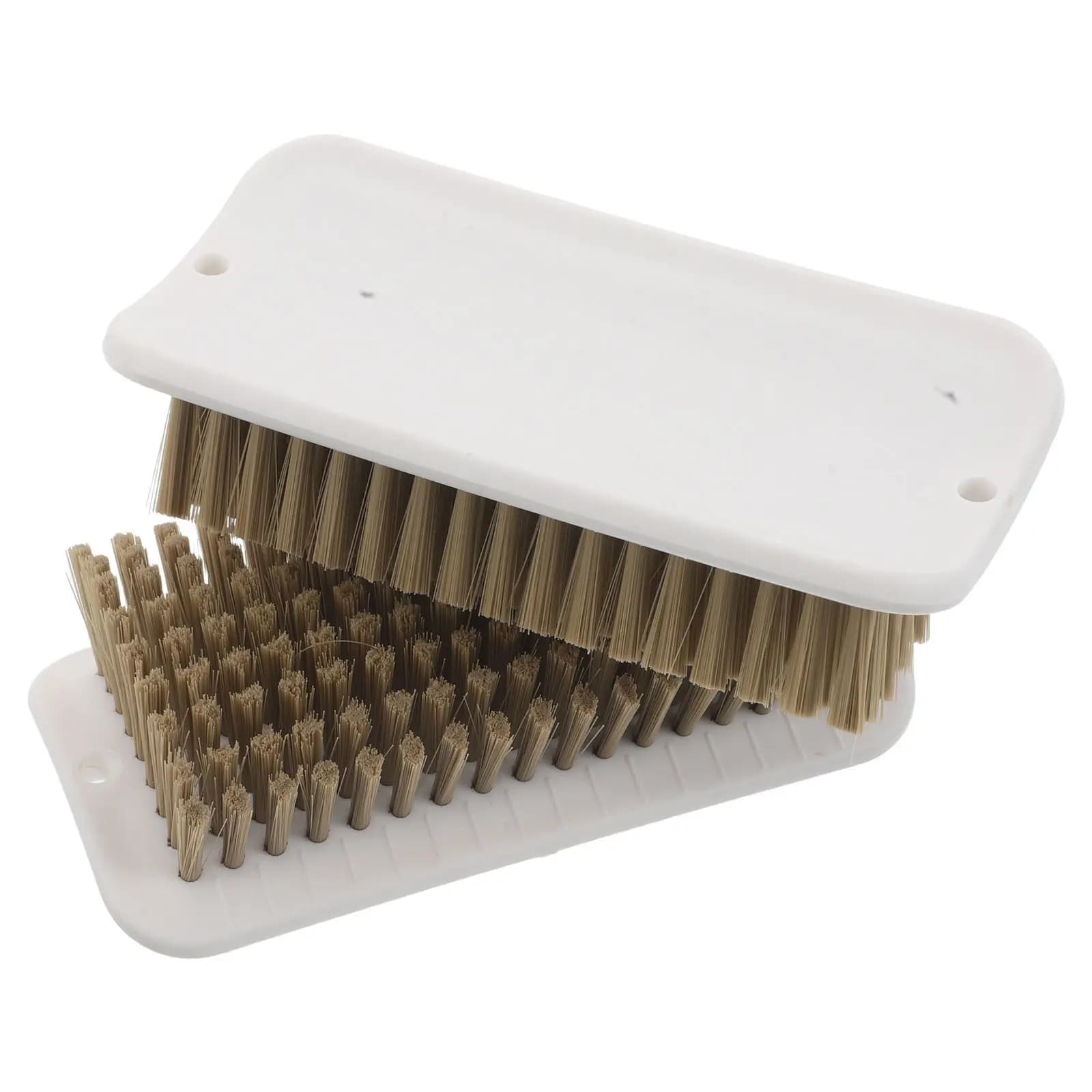 2Pcs Mini Pig Self Cleaning Brush Mounting Screws Soft Bristle Pet Pig Tree Mount Grooming Brush Animal Enrichment Bath Cleaning