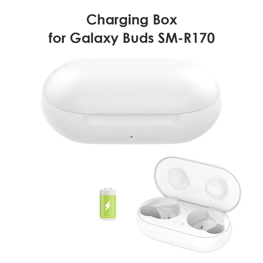 Battery Charger Case with Wireless Headphone Charger Box for Samsung Galaxy Buds + SM-R175/Galaxy Buds SM-R170 Battery Charger Case for Headphones