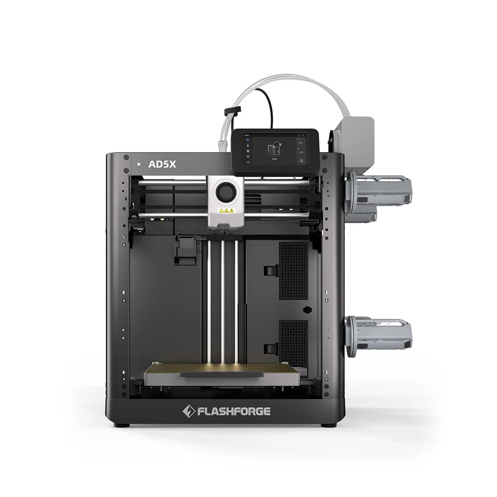 FLASHFORGE 3d Printer AD5X Multi-Color Printing High Speed Intelligent Filament System One-Click Auto Leveling Group Control