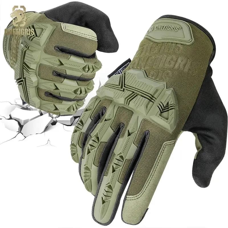 ONETIGRIS guanti tattici guanti da tiro Touchscreen guanti da Paintball softair guanti da moto per uomo escursionismo caccia combattimento