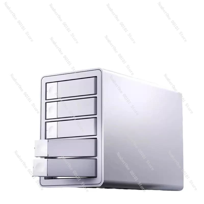 Enclosure per Dischi Rigidi Multi-Bay Serie 9958, Espansione Array di Archiviazione RAID Esterno per HDD SATA da 3,5 Pollici