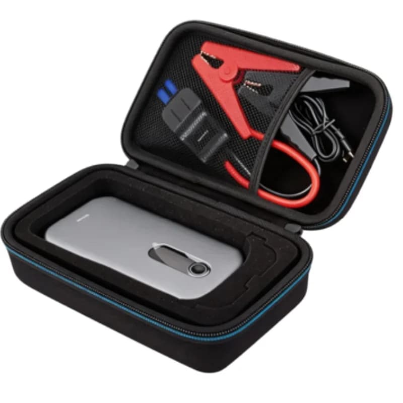 Borsa Impermeabile per Avviatore d'Emergenza Auto, Custodia Antiurto Portatile per Power Bank, Kit di Emergenza Auto, Attrezzatura da Viaggio Outdoor