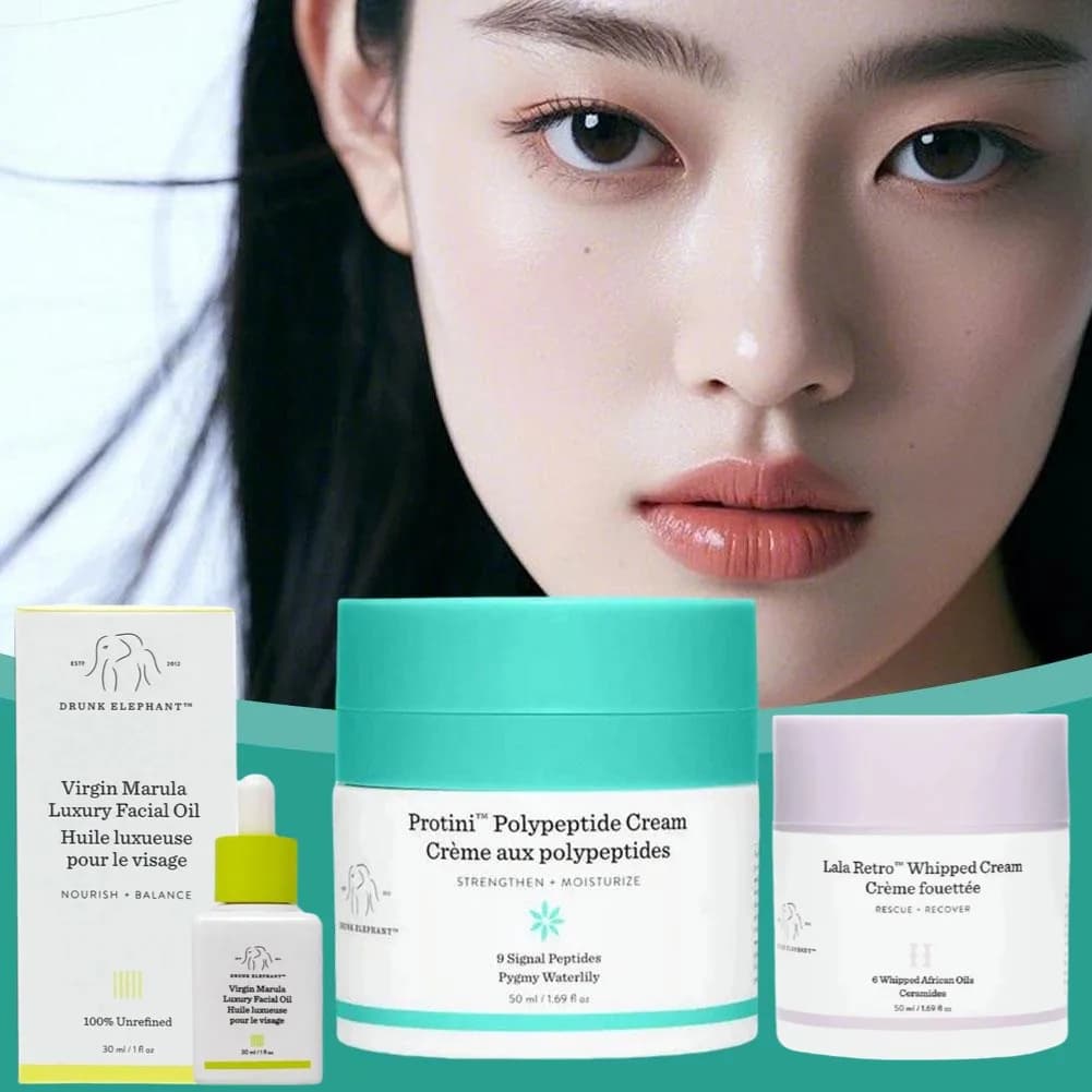 LALA RETRO Peptide Moisturizing Cream Shaping Marula Hydrating Reparation Essence Oil Protein Moisturizing Cream Skin Care