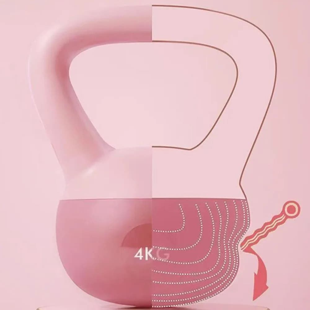 Kettlebell Soft for Fitness, Strength Training Exercises, Easy to Use, Professional Multifunctional Handlebar