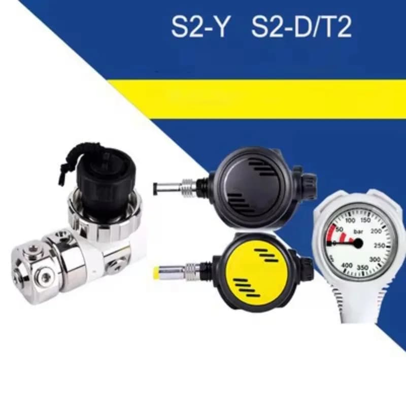 XMSJ-Set full dive regulator balanced diaphragm dive regulator for Snorkeling techniques