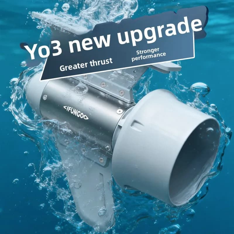 IFUNGOO Motore Elettrico a Elica Y03 di Nuova Generazione per Paddle Board e Kayak da Pesca, Attrezzatura Ideale
