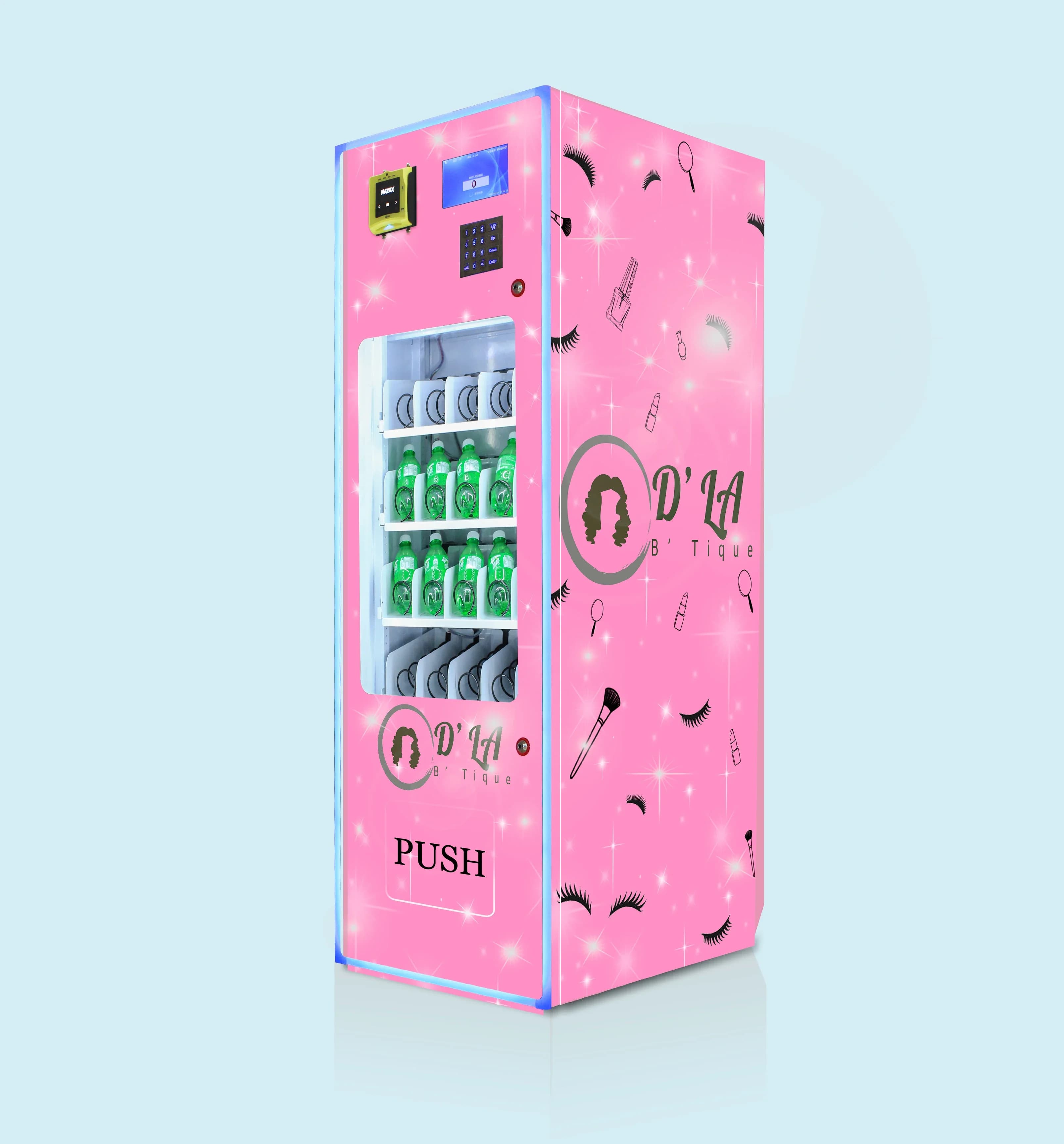 Customized Automatic Eyelashes or Nail Press Machine Distributor for Hair Automatic Lipsticks Distributor for Fake Eyelashes